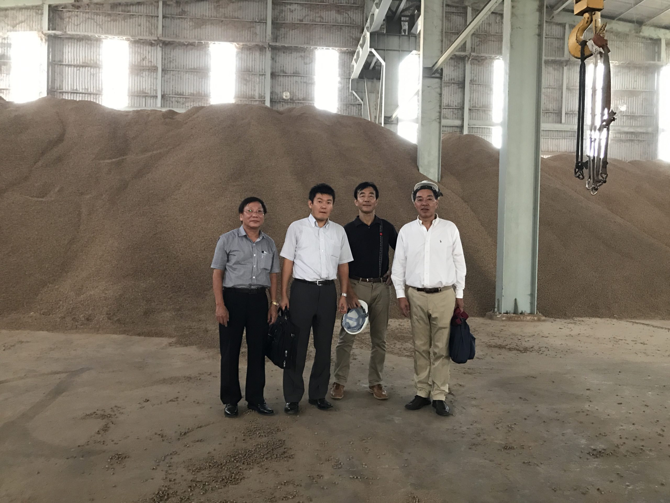 SUMITOMO FORESTRY - VISIT WOOD PELLET A CHAU FACTORY