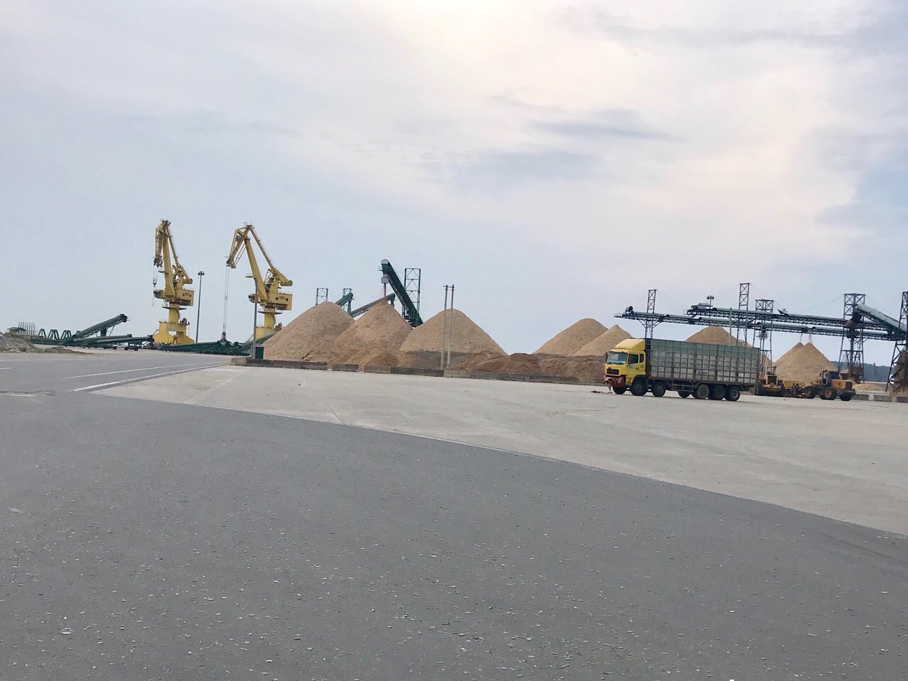 Wood Chips at Port